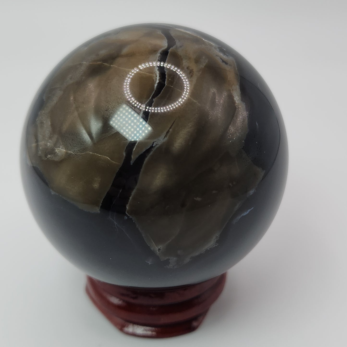 *Football Agate Sphere