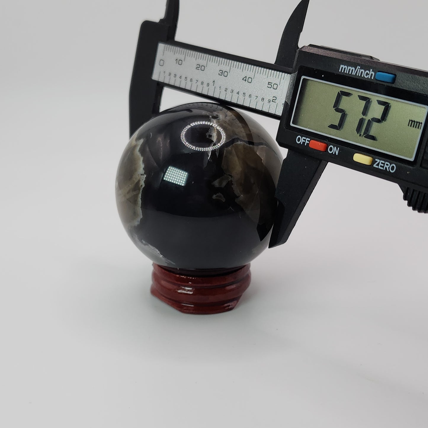 *Football Agate Sphere
