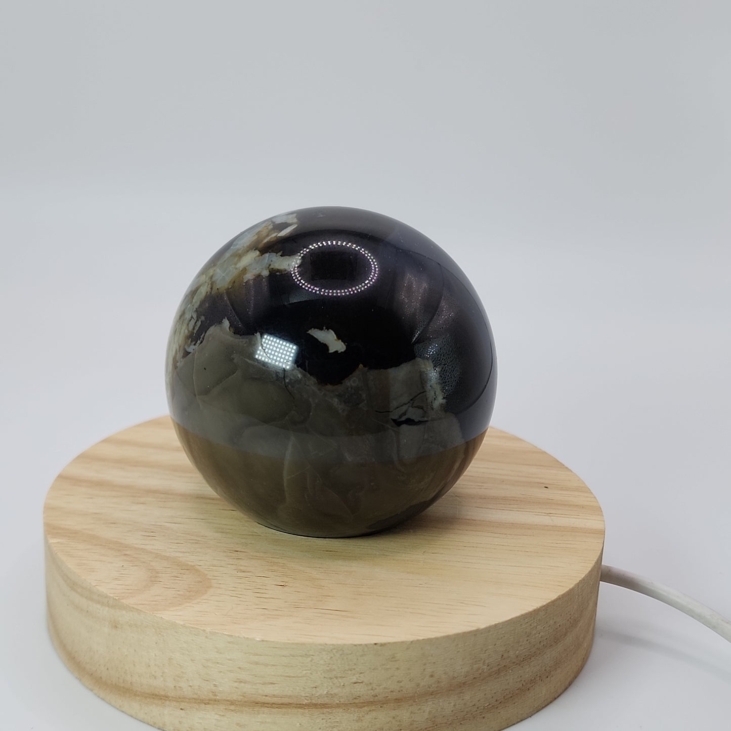 *Football Agate Sphere