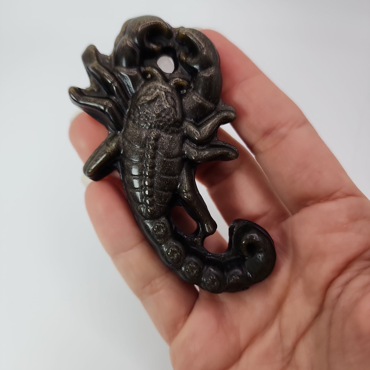 *Goldsheen Obsidan Scorpion