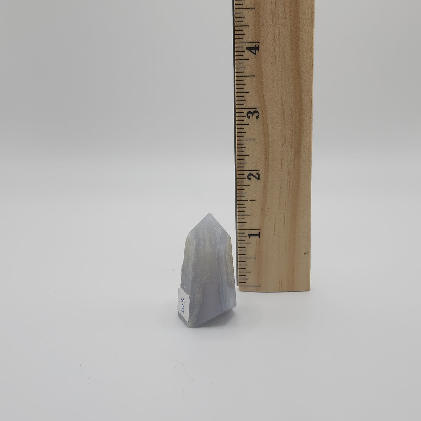 Blue Lace Agate Tower