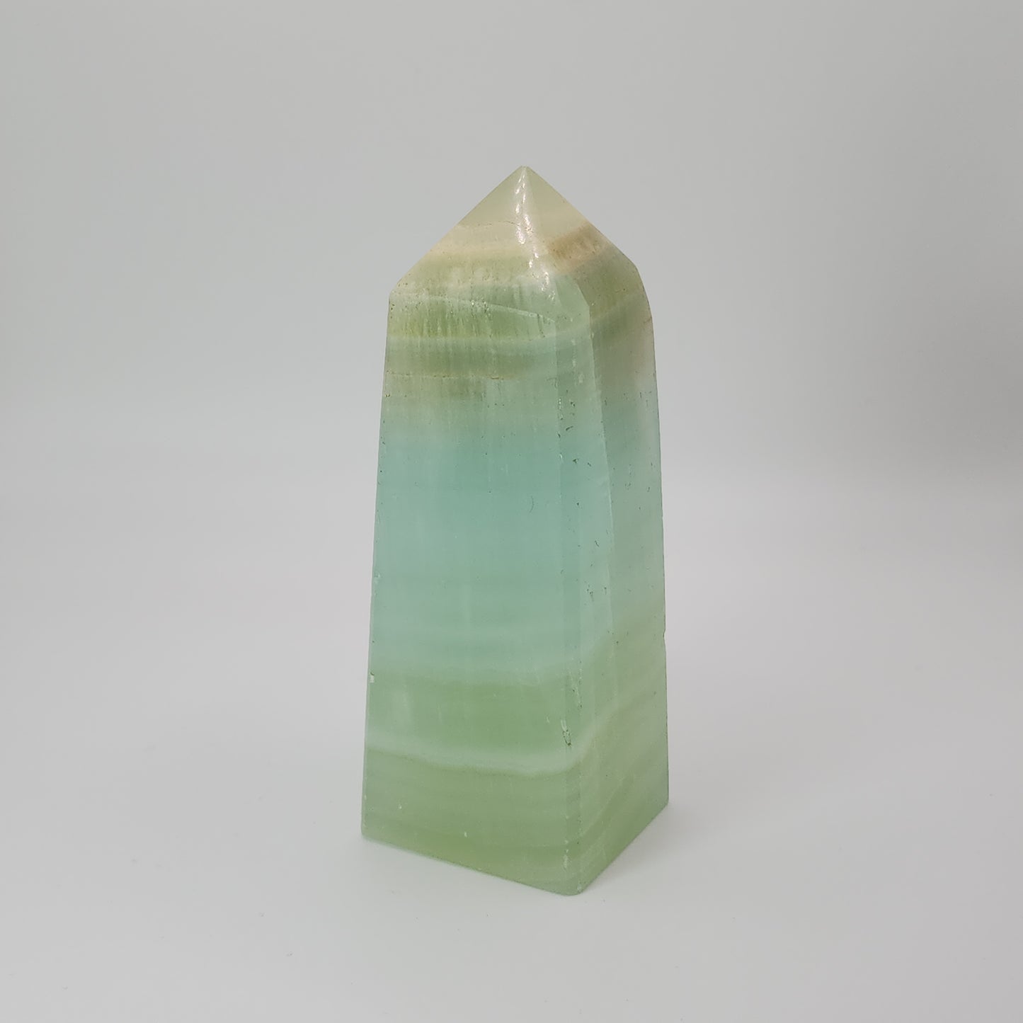 *Pistachio Calcite Tower