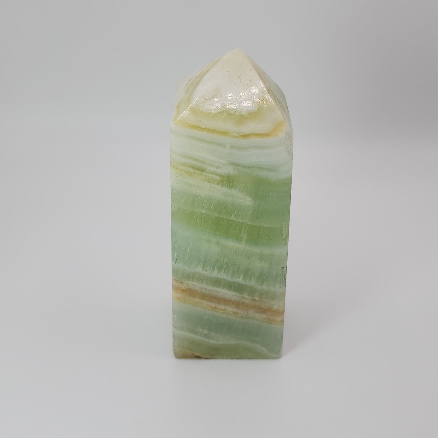 *Pistachio Calcite Tower