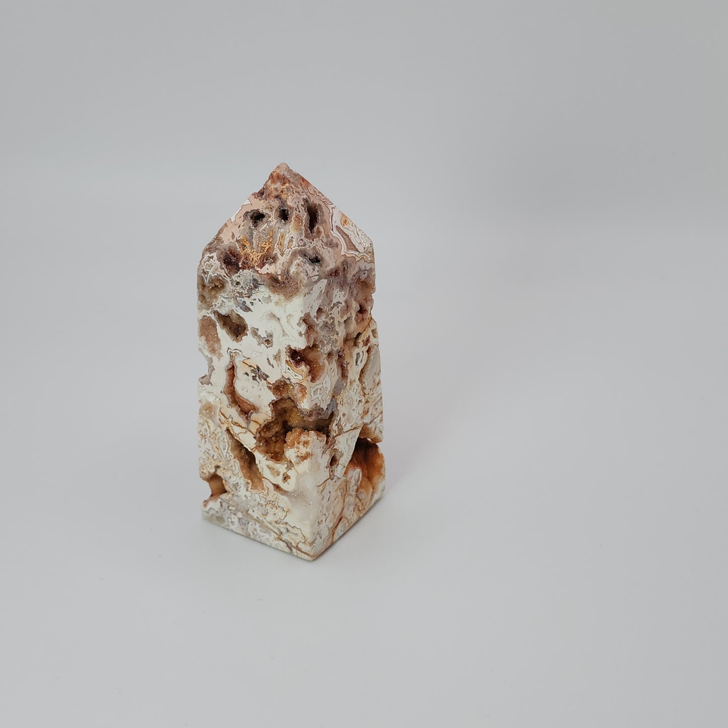 Crazy Lace Agate Tower