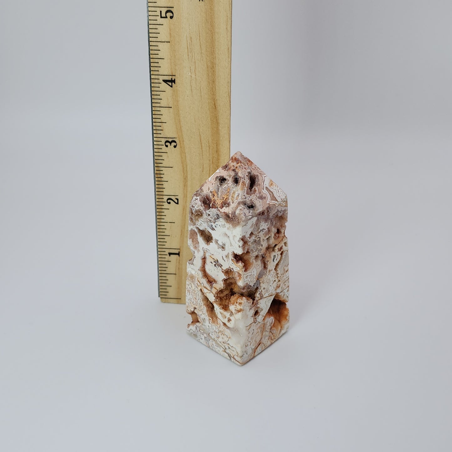 Crazy Lace Agate Tower