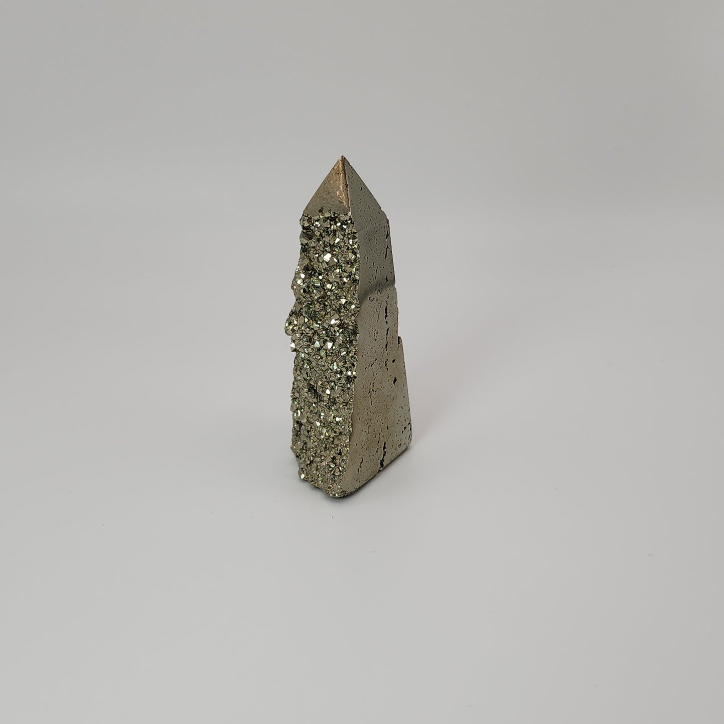 Druzy Pyrite Tower