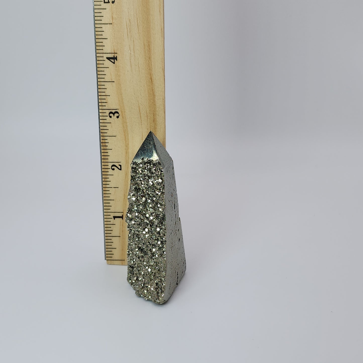 Druzy Pyrite Tower
