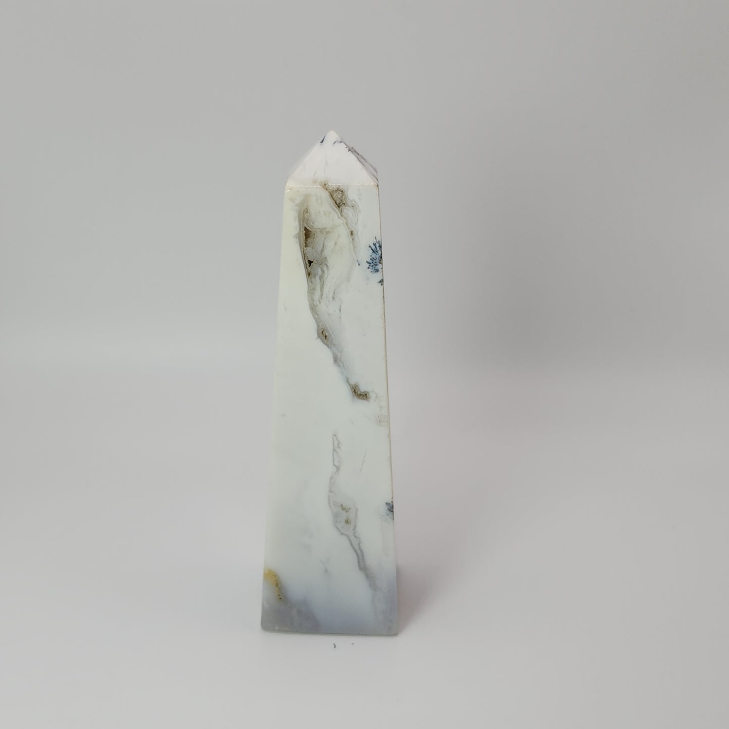 Dendritic Blue Agate Tower - Indonesia