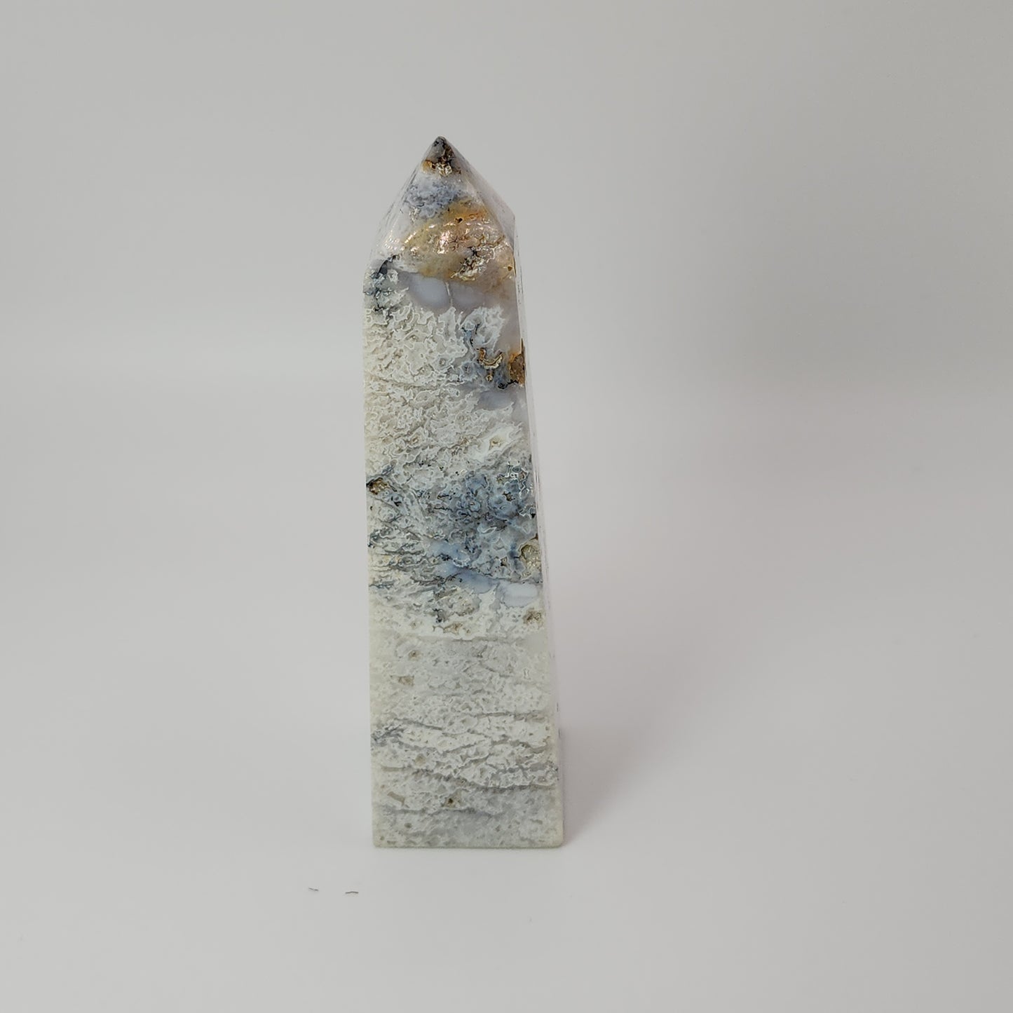 Dendritic Blue Agate Tower - Indonesia