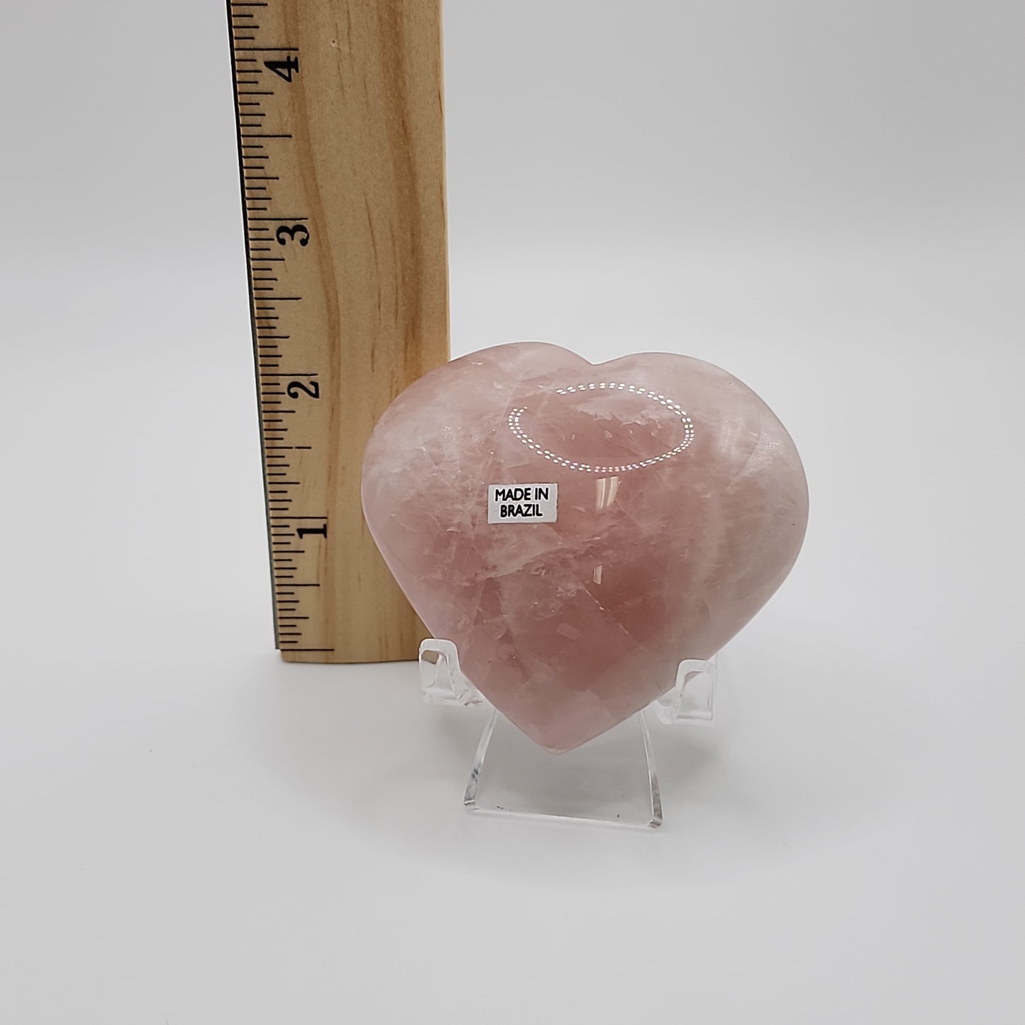 Rose Quartz Heart High Quality