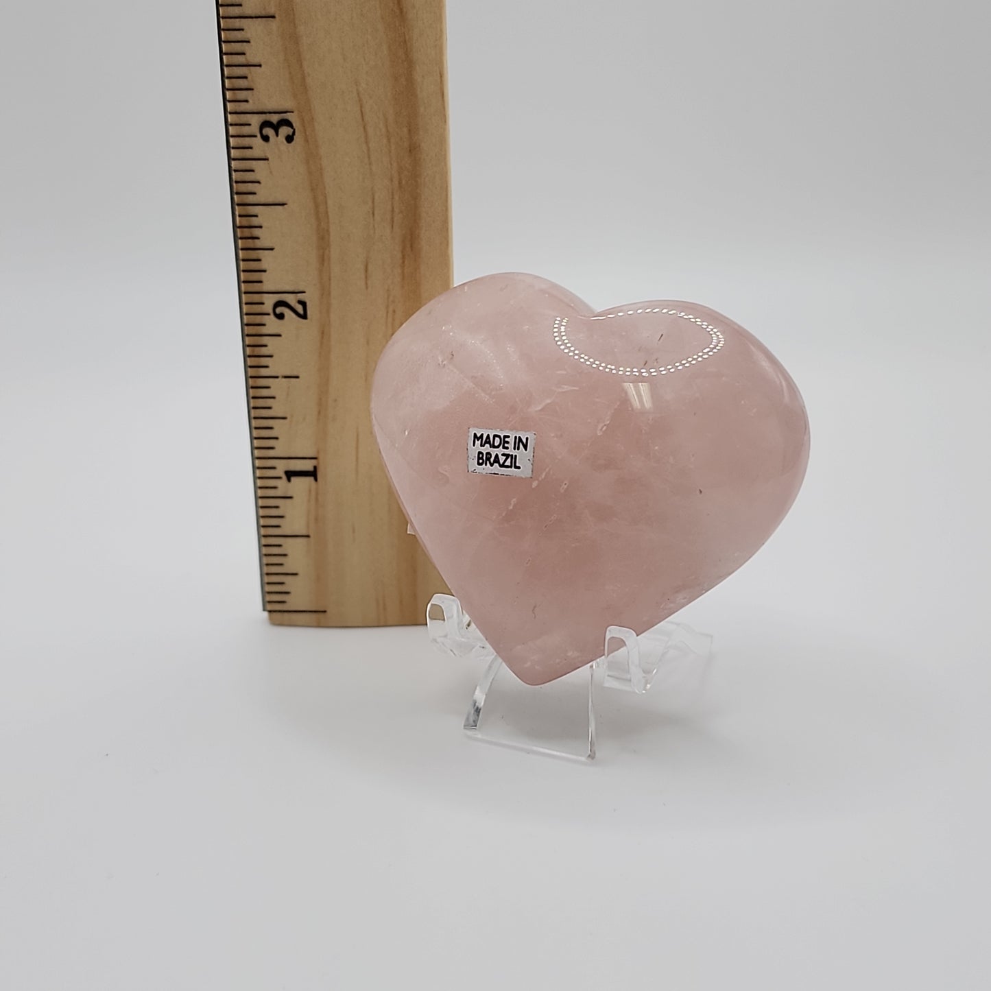 Rose Quartz Heart High Quality