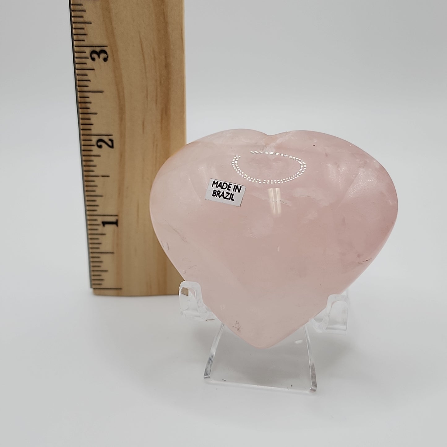 Rose Quartz Heart High Quality