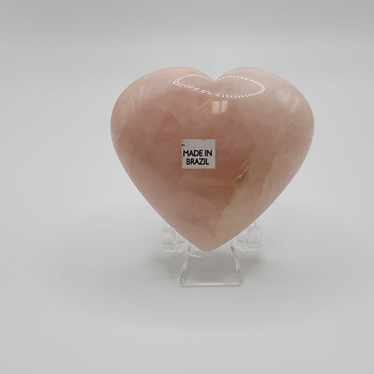 Rose Quartz Heart High Quality