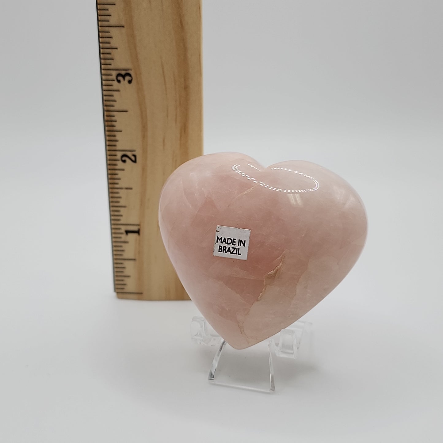 Rose Quartz Heart High Quality
