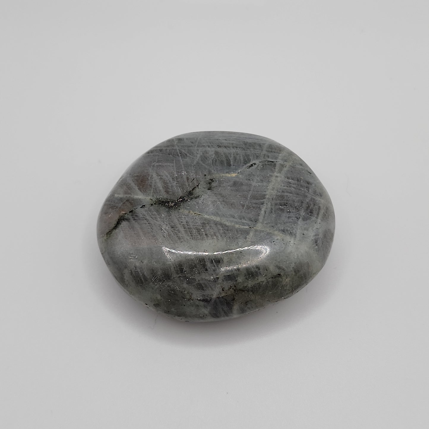 Purple Flash Labradorite Palmstone