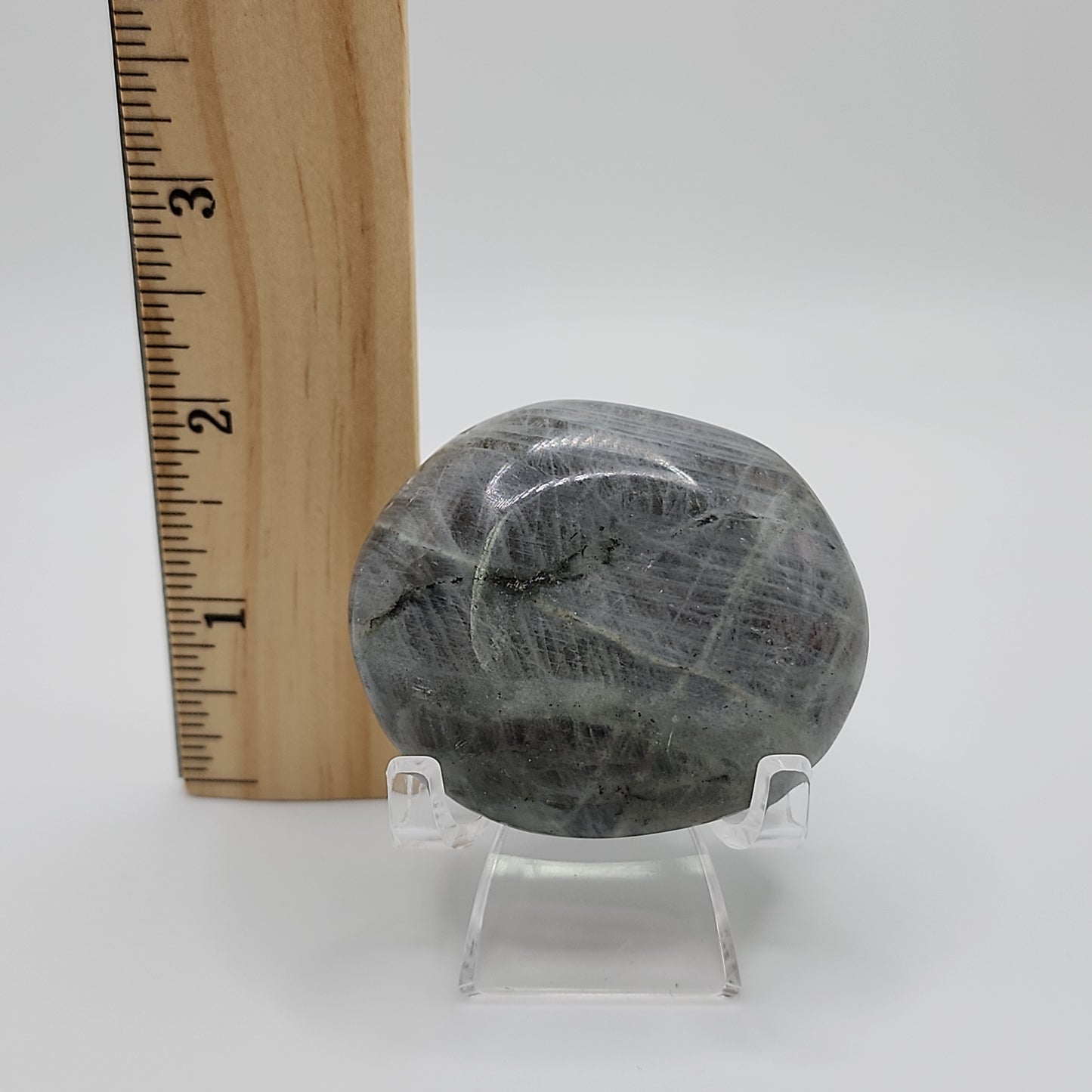 Purple Flash Labradorite Palmstone