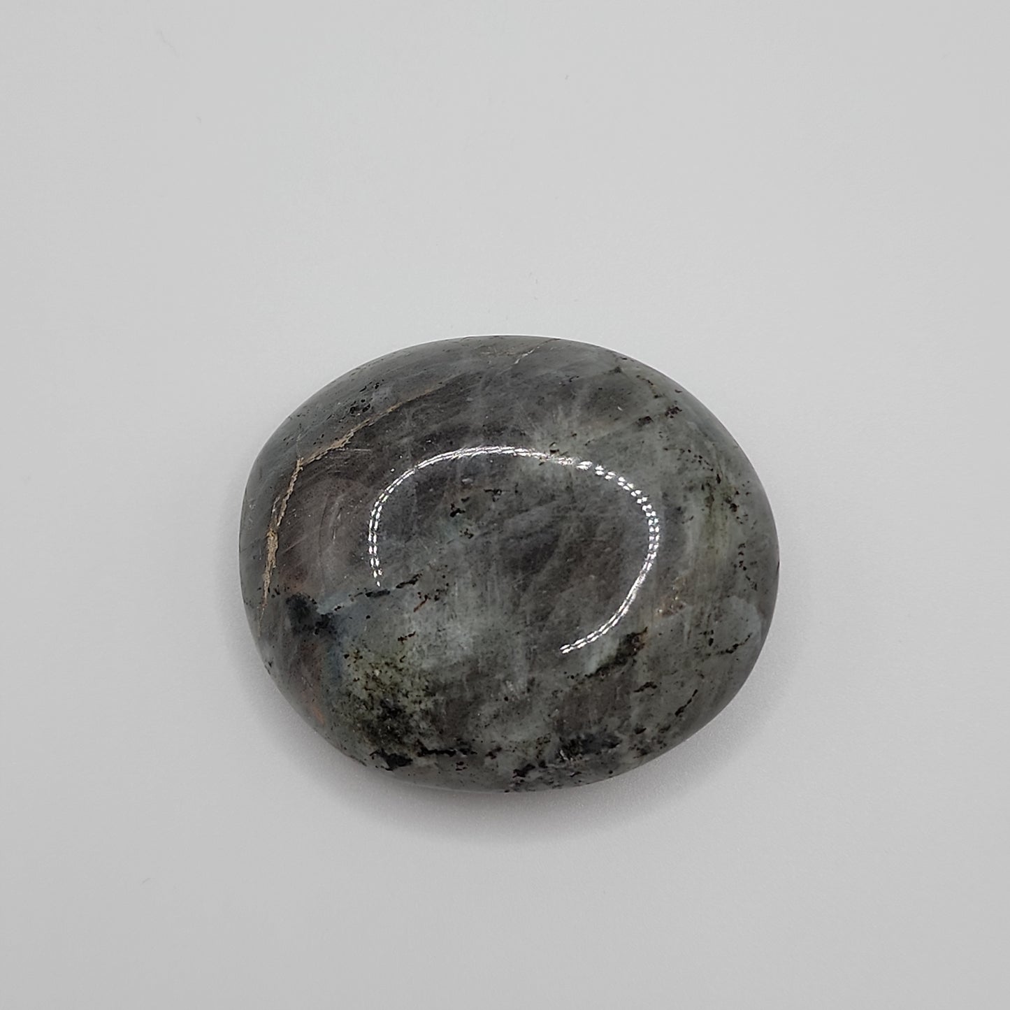 Purple Flash Labradorite Palmstone