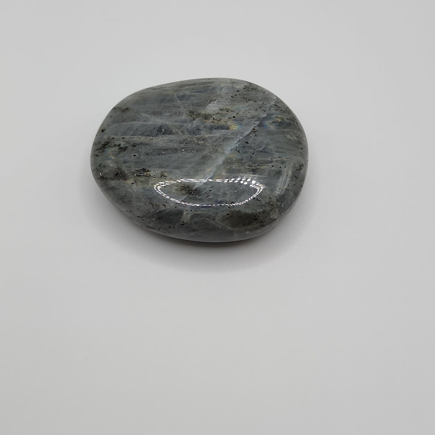 Purple Flash Labradorite Palmstone