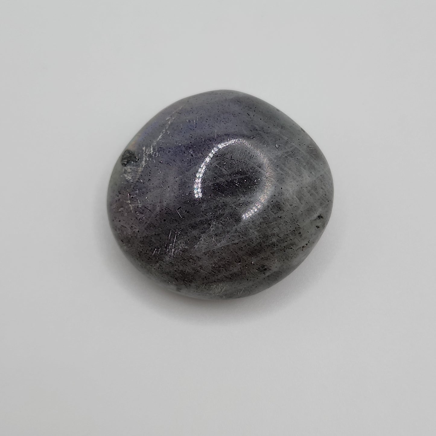 Purple Flash Labradorite Palmstone