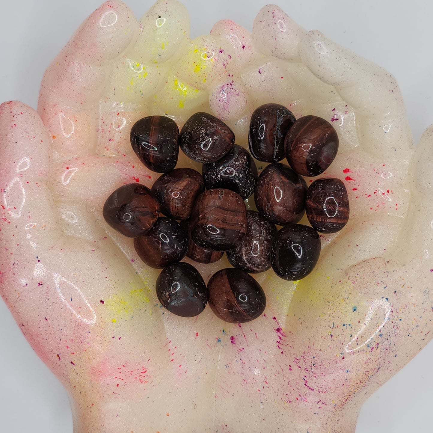 Red Tigers Eye Tumble