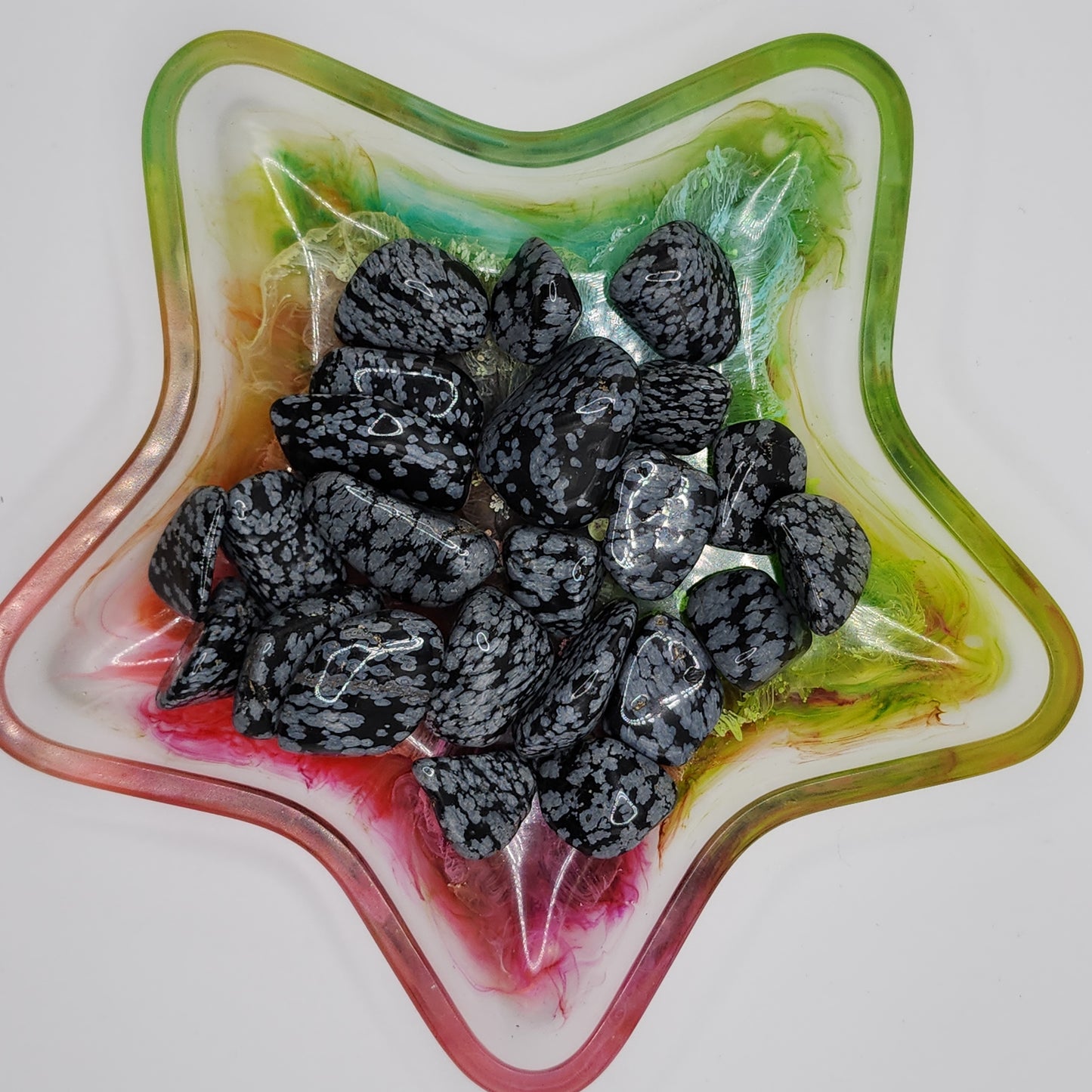 Snowflake Obsidian Tumble
