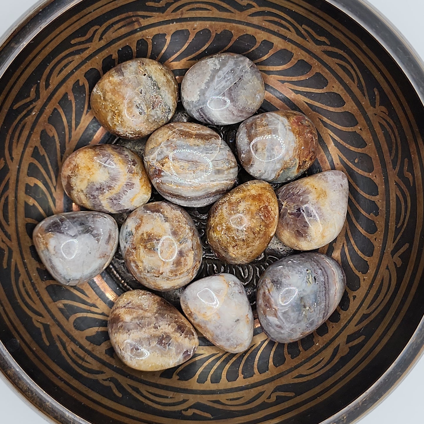 Amethyst w/ Agate Tumble - Indonesia