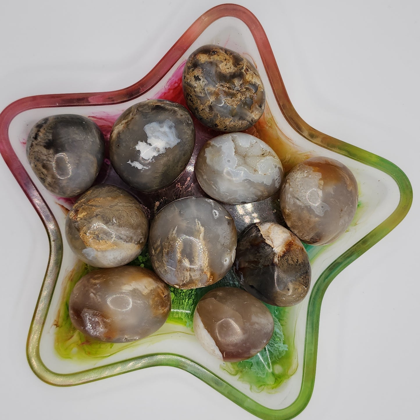 Dendritic "Jaguar" Agate Tumble - Indonesia