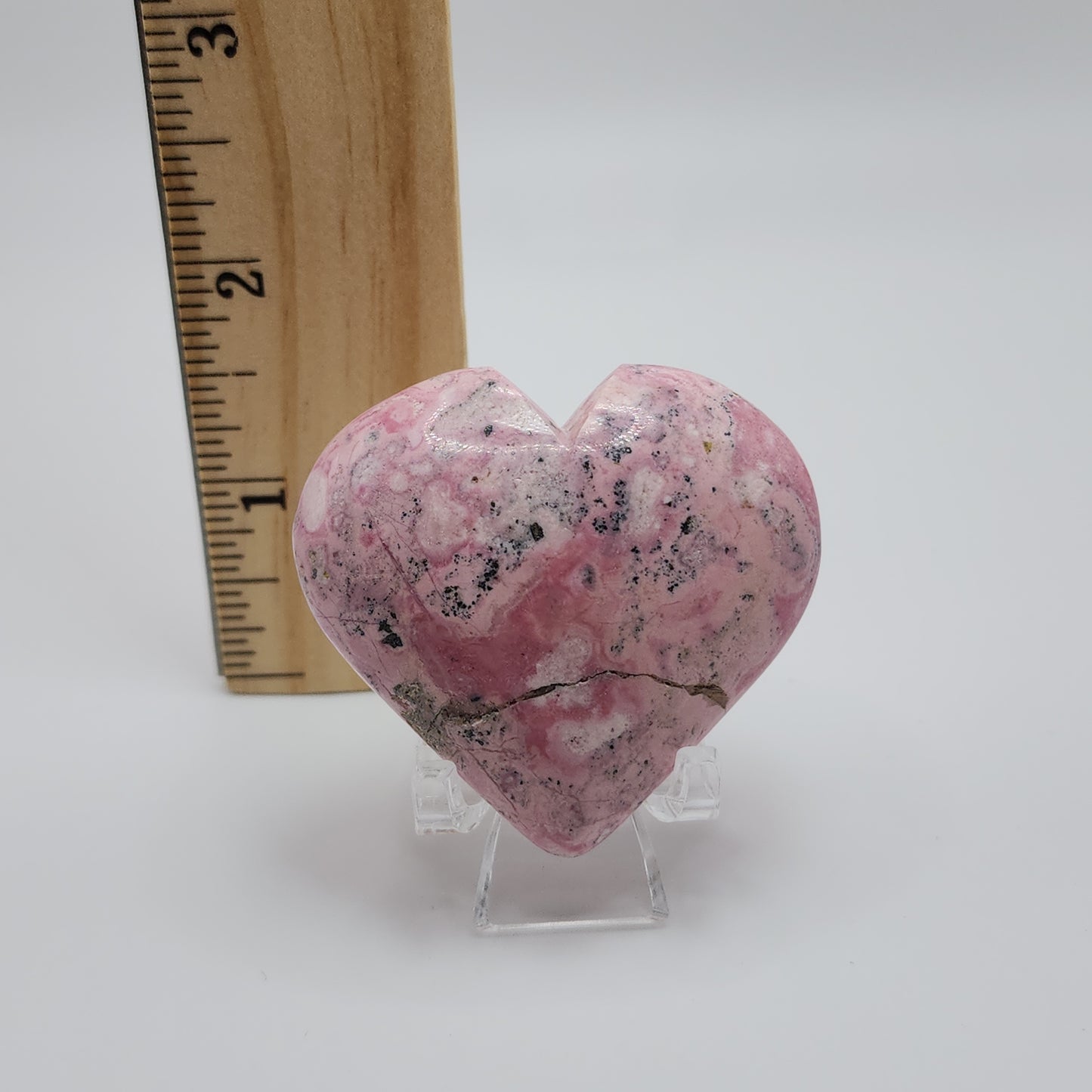 Rhodonite Heart