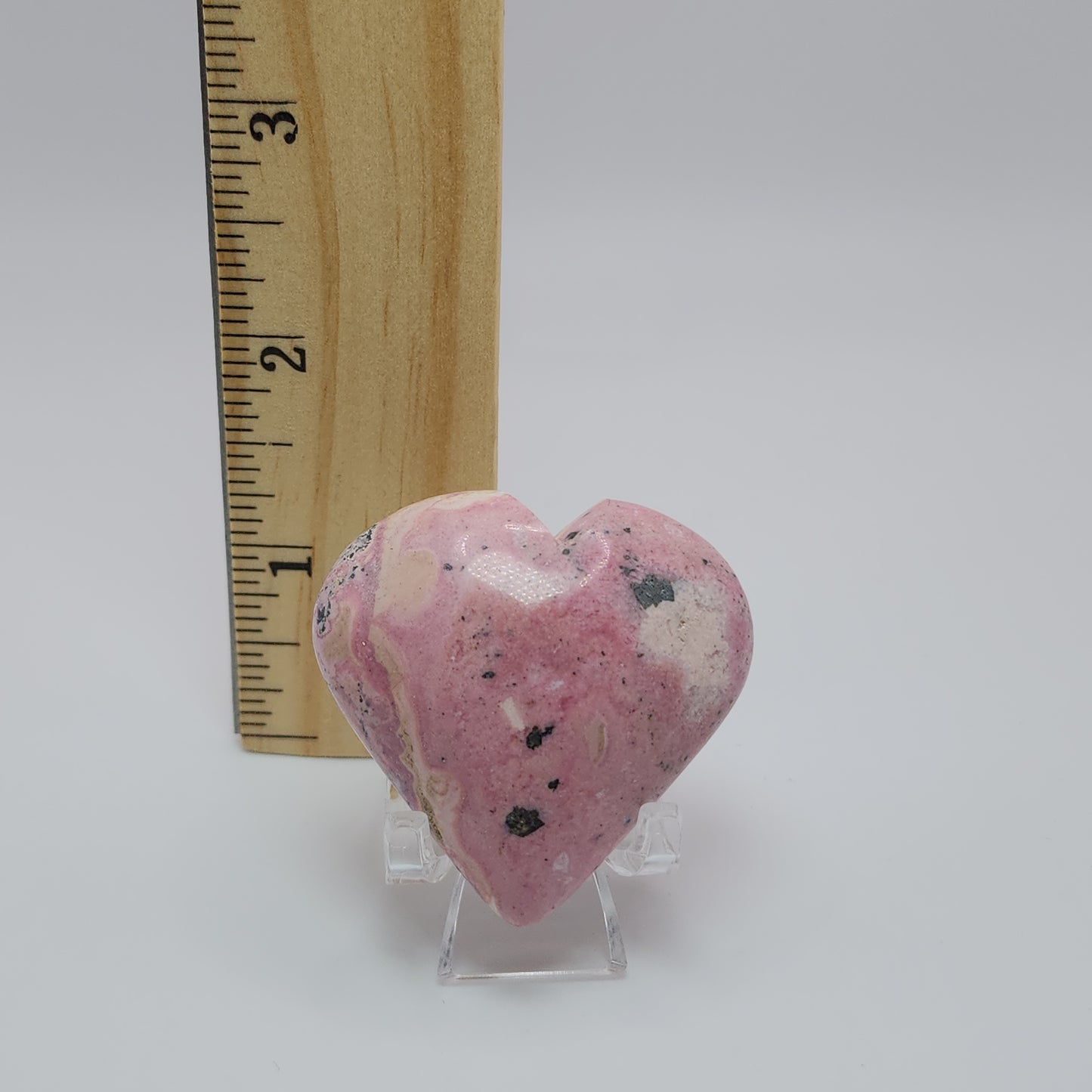 Rhodonite Heart