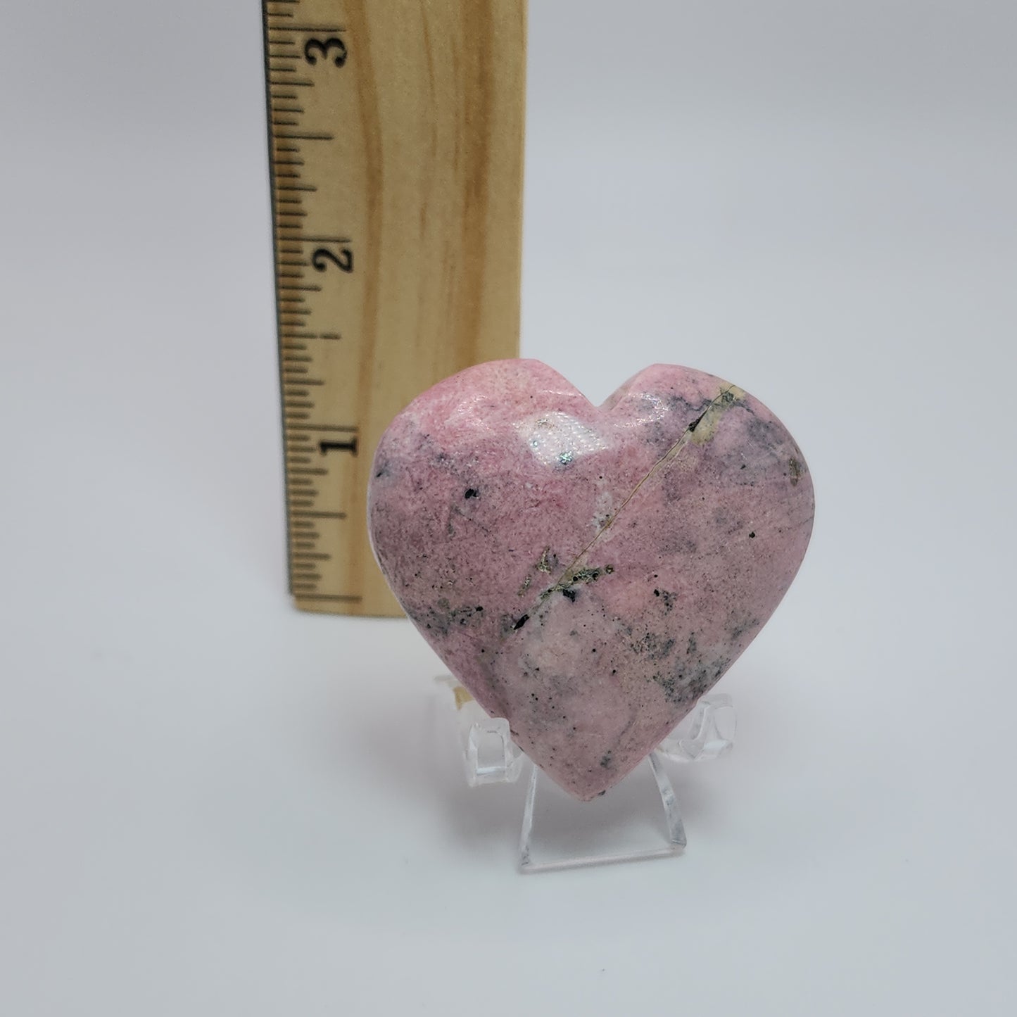 Rhodonite Heart