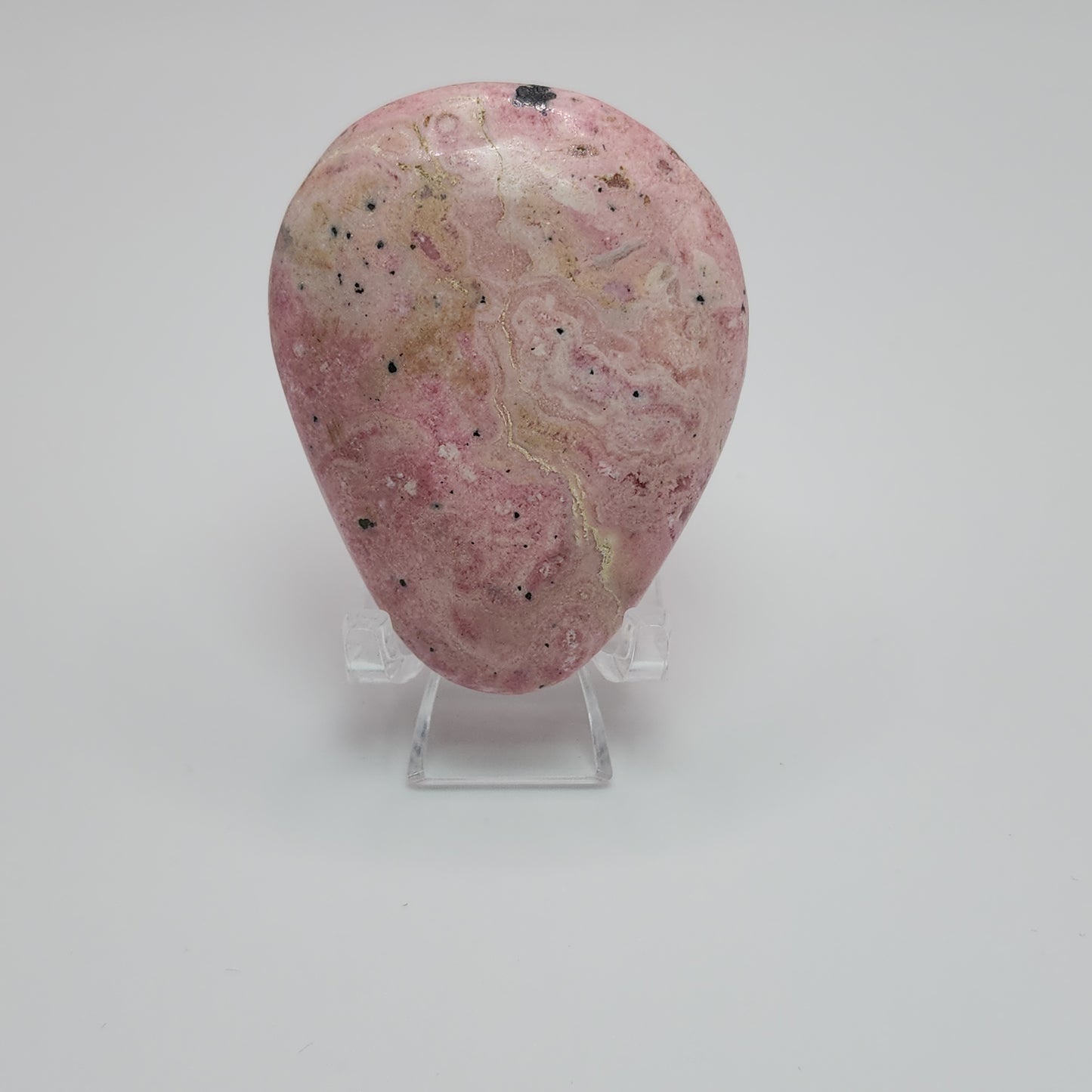 Rhodonite Palm Stone