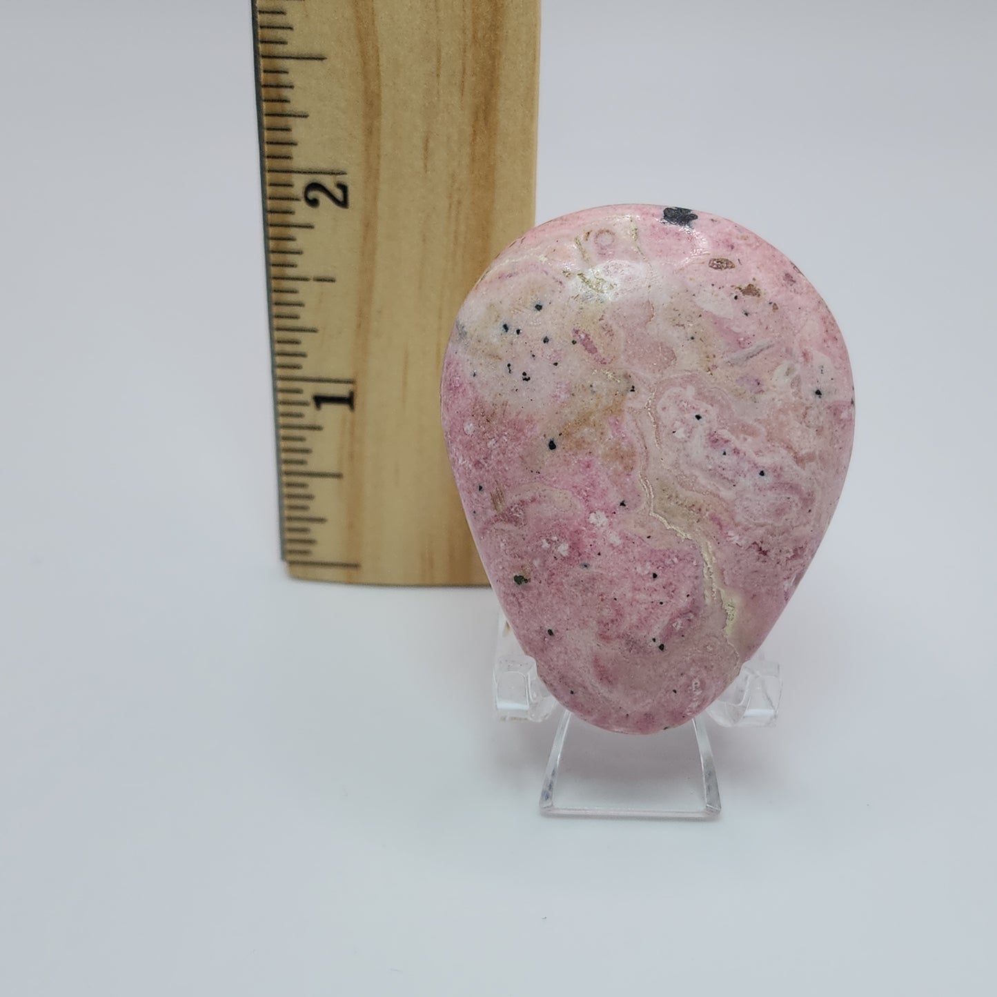 Rhodonite Palm Stone