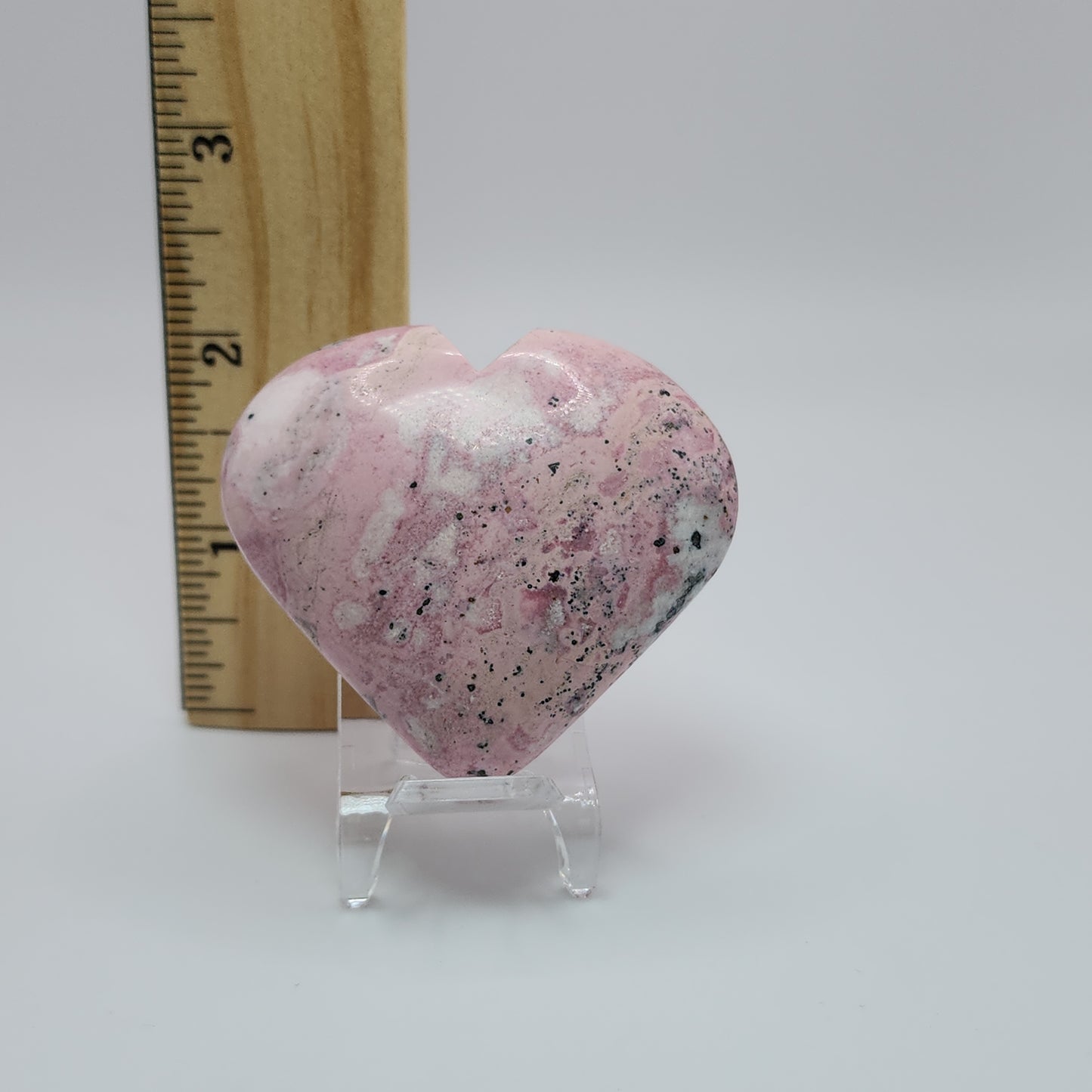 Rhodonite Heart