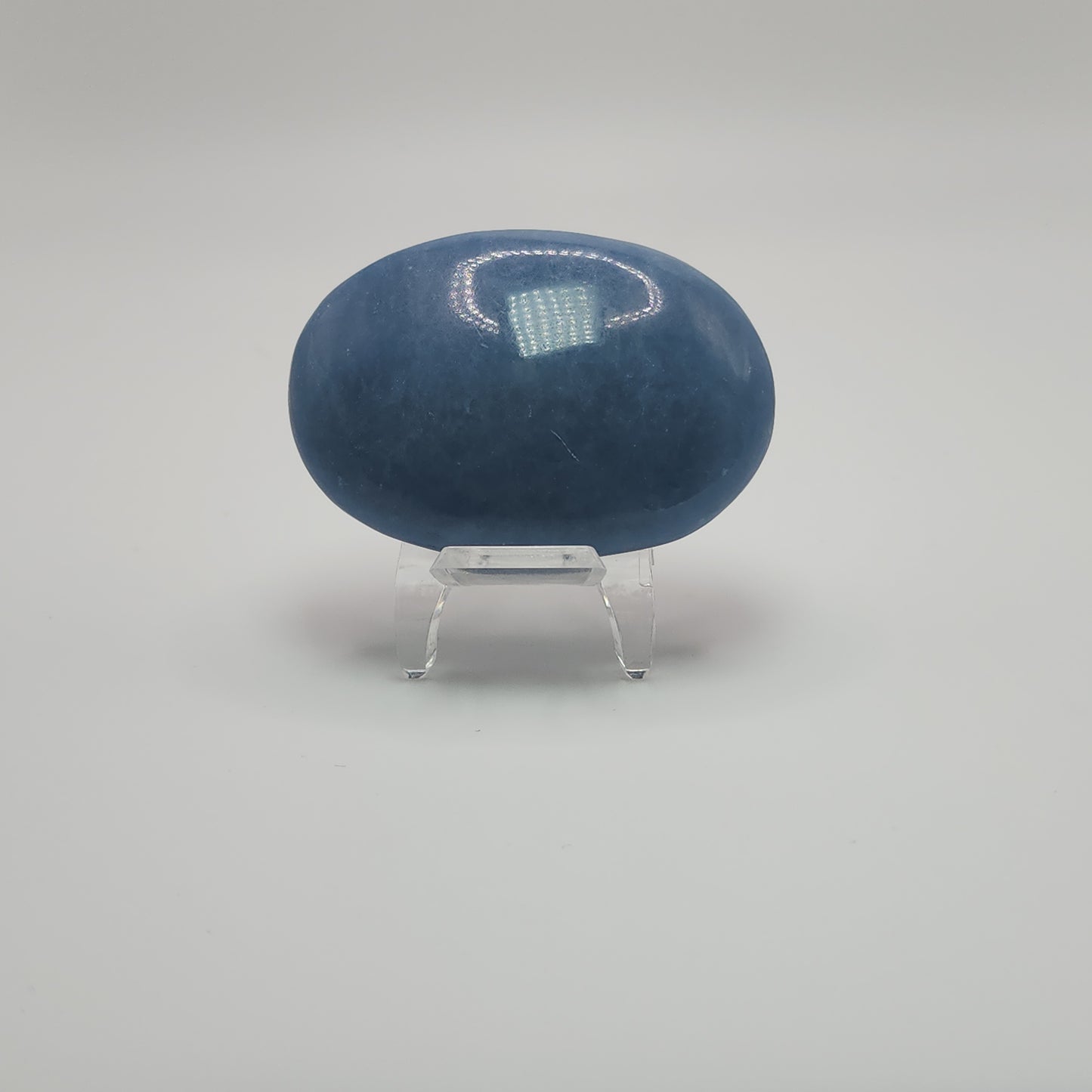 Angelite Palm Stone - Peru