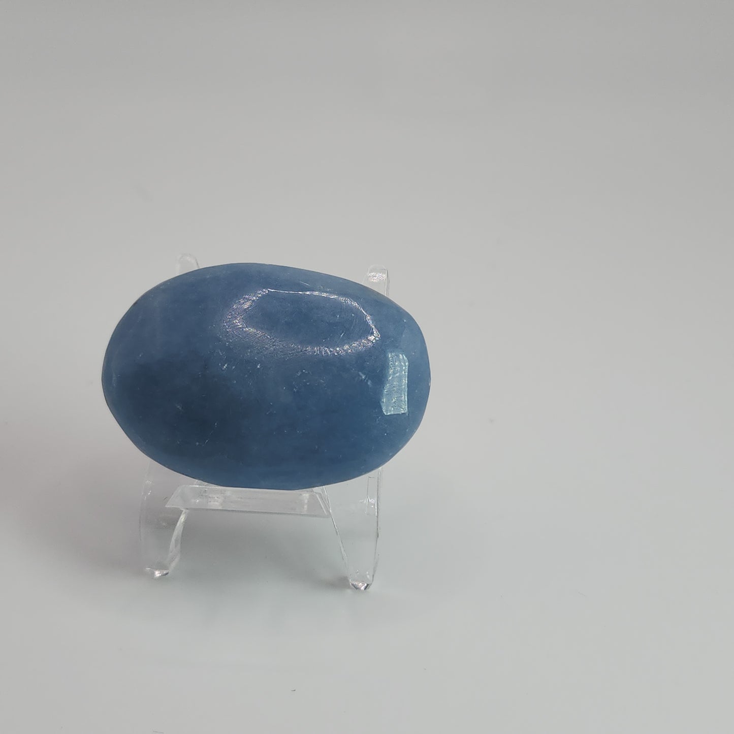 Angelite Palm Stone - Peru
