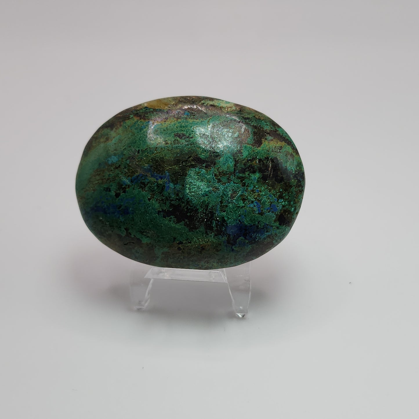 Chrysocolla Palm Stone