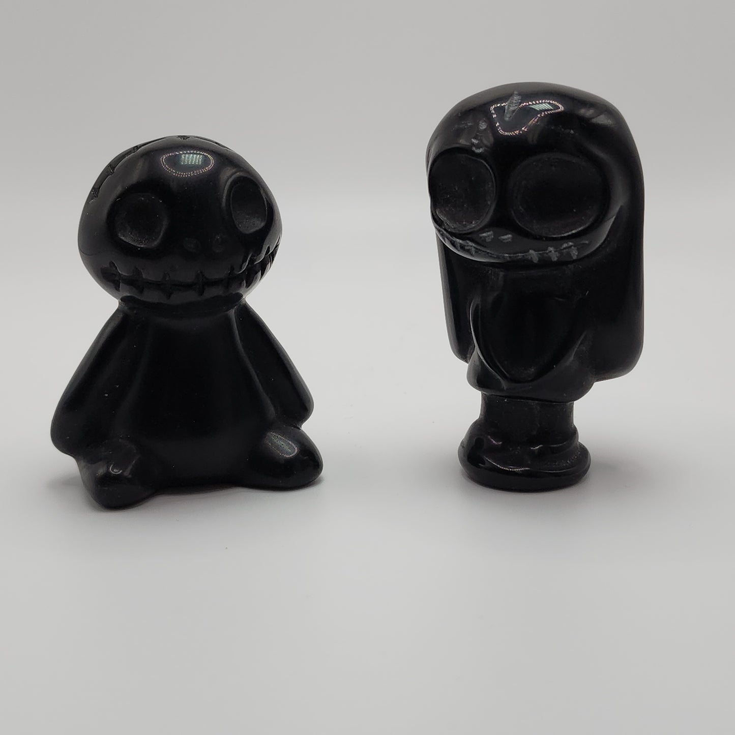 Black Obsidian Jack and Sally