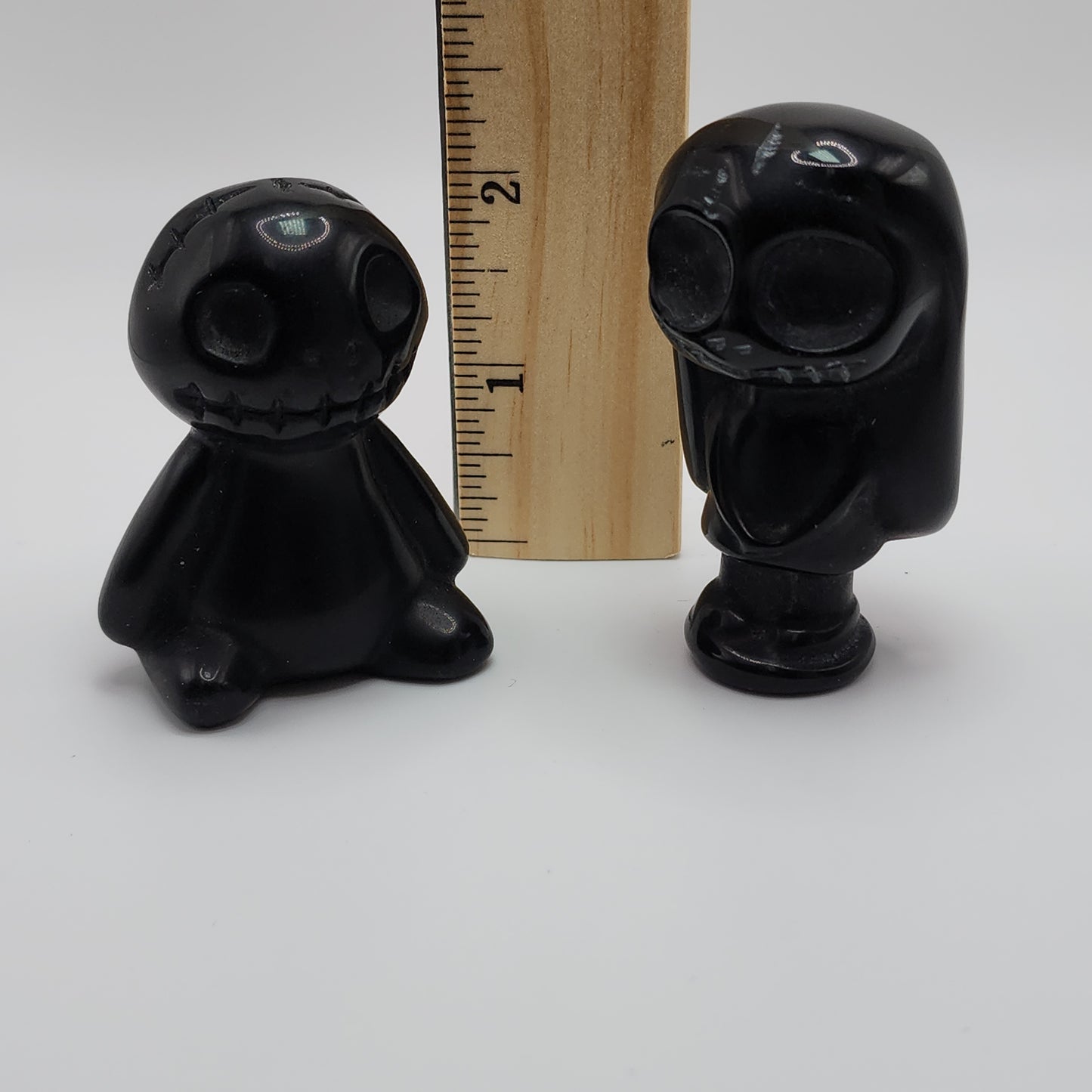 Black Obsidian Jack and Sally