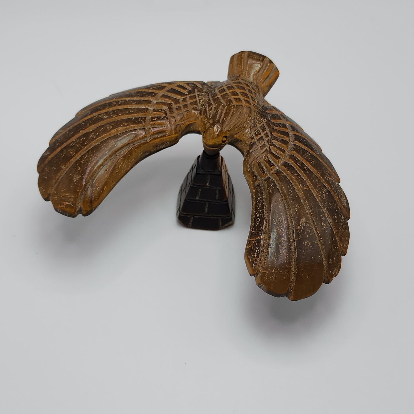 Tigers Eye Balancing Eagle