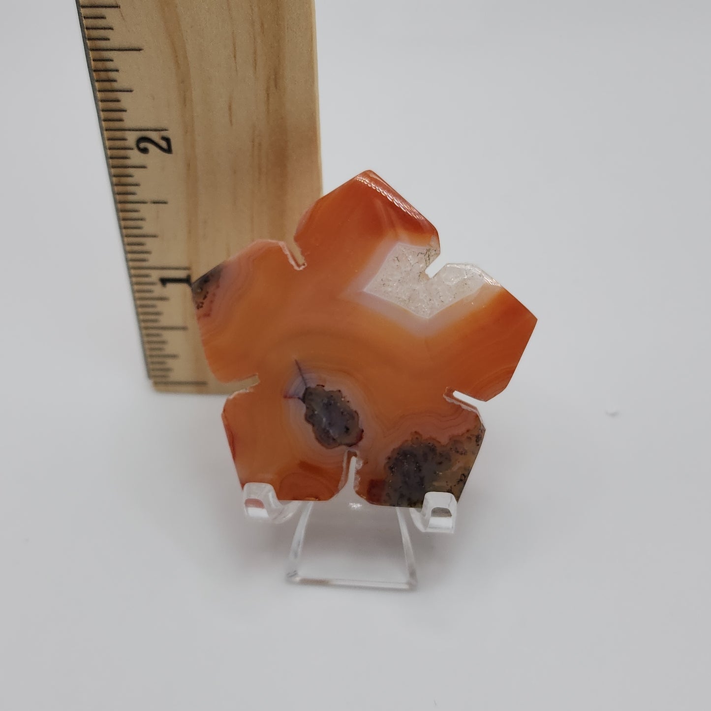 Carnelian Flower Carving - Indonesia