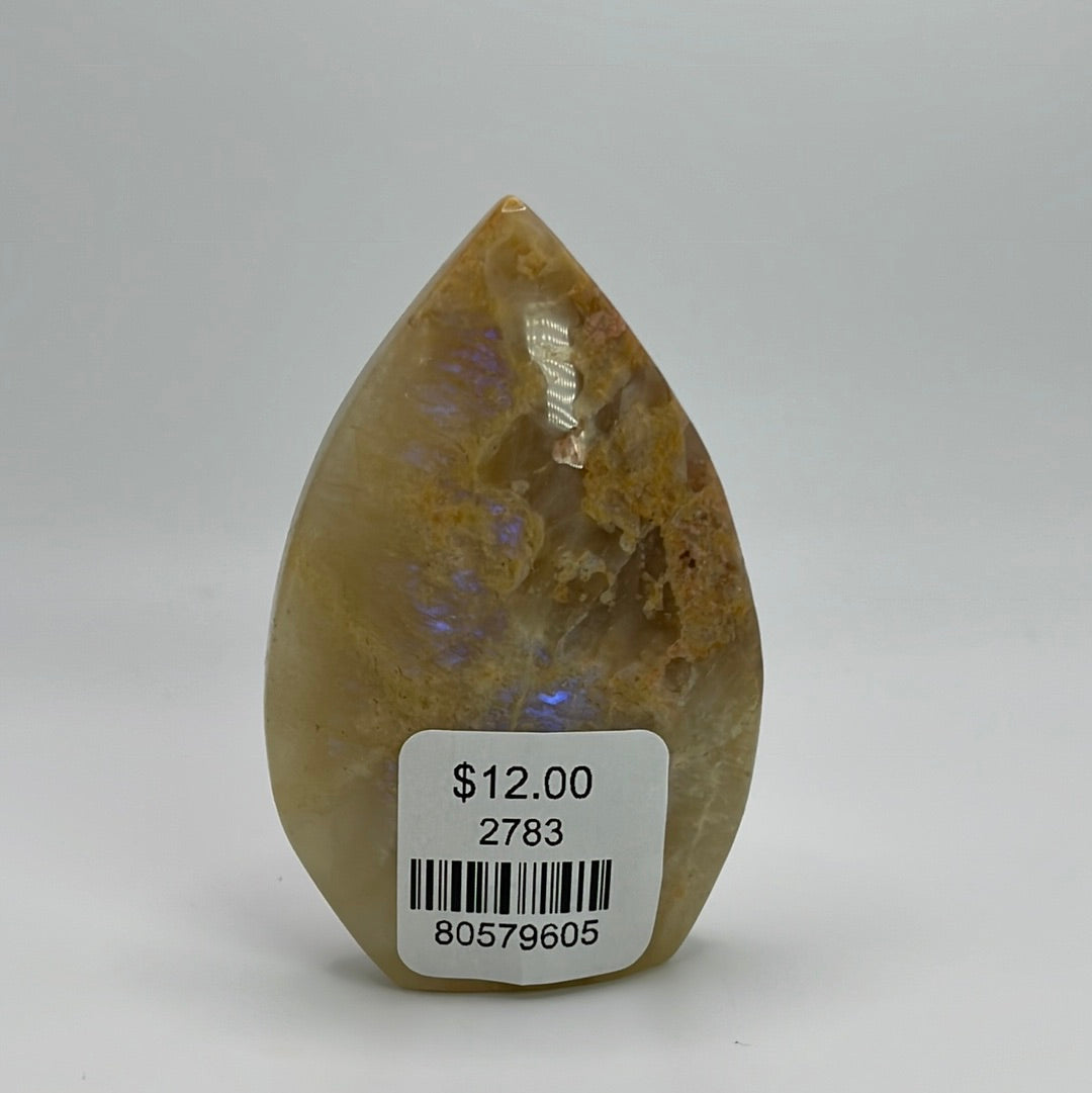 Peach Moonstone Flame