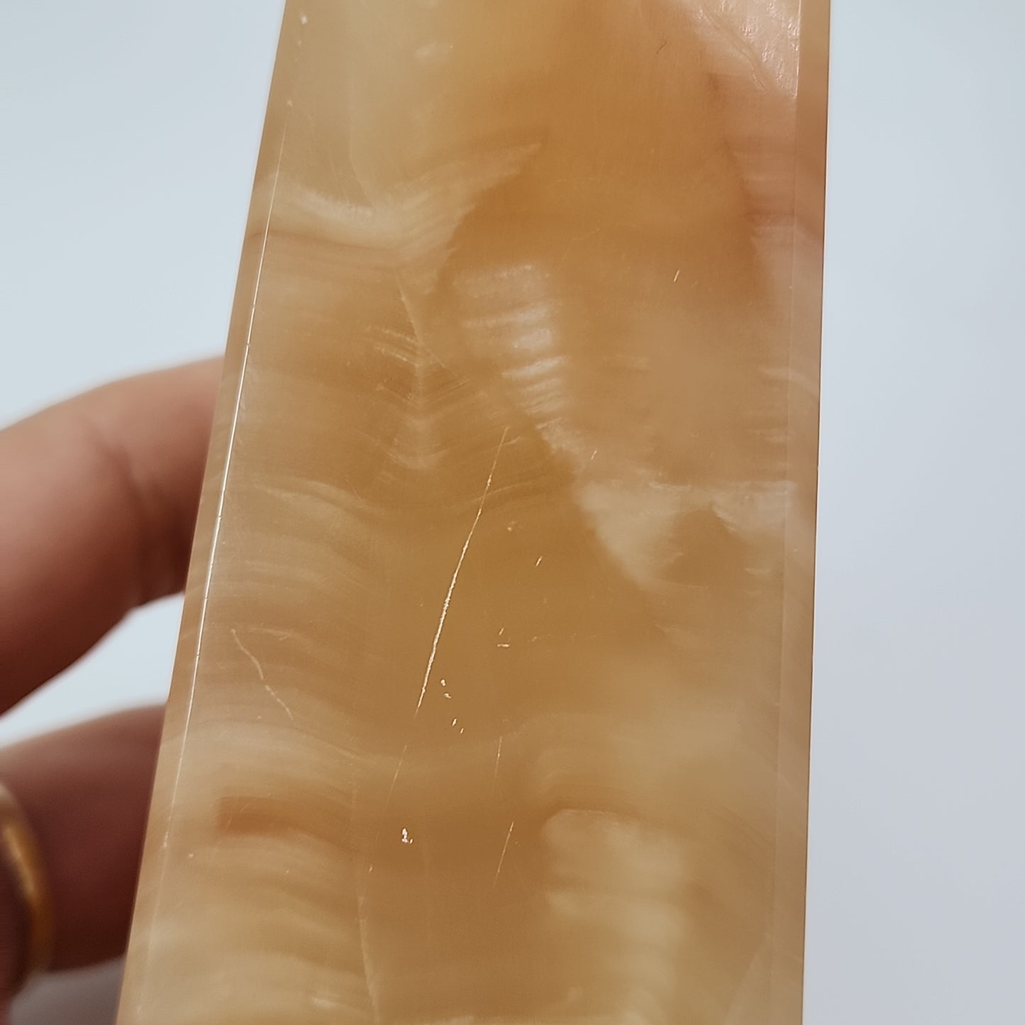 *Honey Calcite Tower