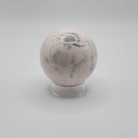 Pink Mangano Calcite Sphere