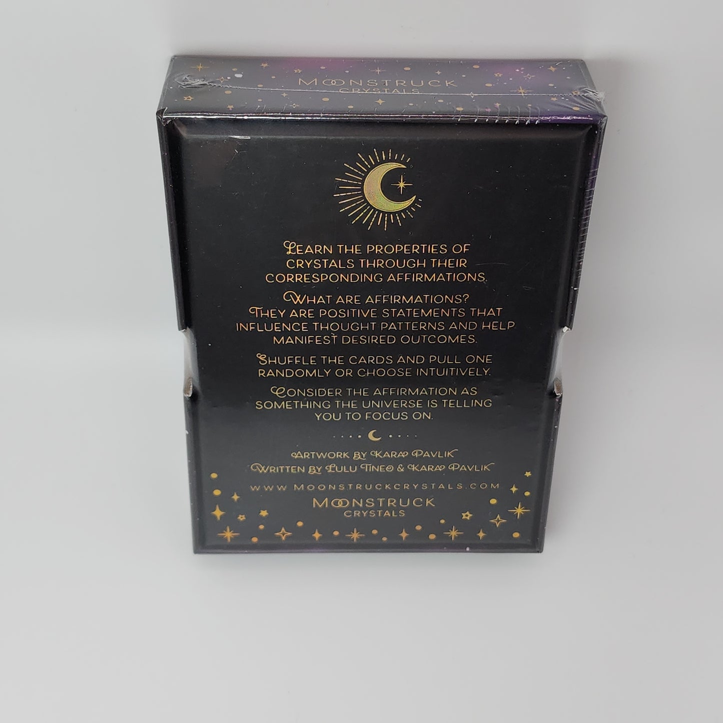 Moonstruck Crystal Affirmations Deck