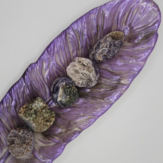 Grape Agate Tumble - Indonesia