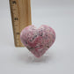 Rhodonite Heart