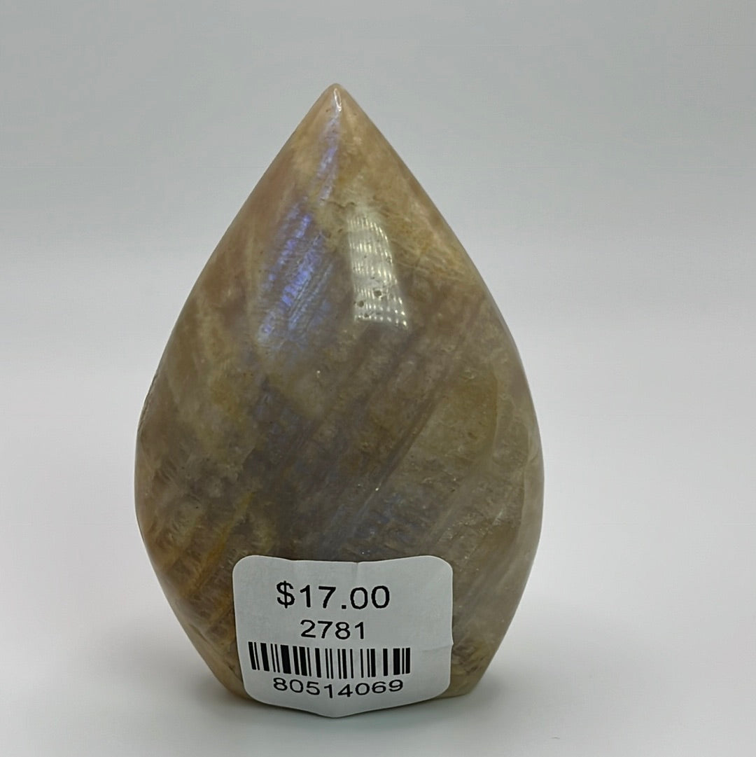 Peach Moonstone Flame