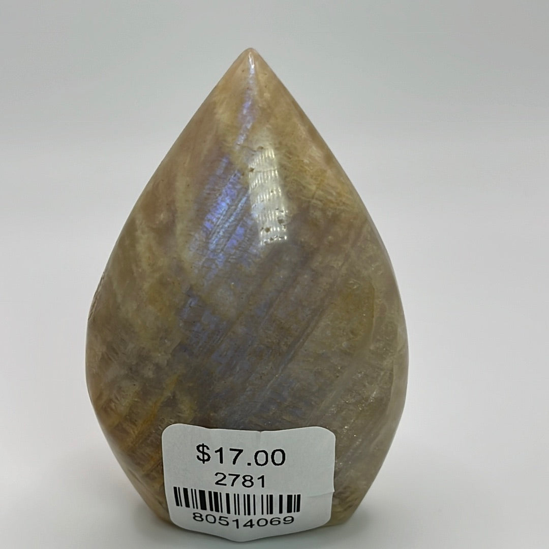 Peach Moonstone Flame