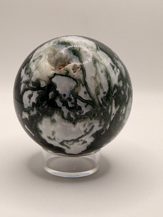 Moss Agate Sphere B