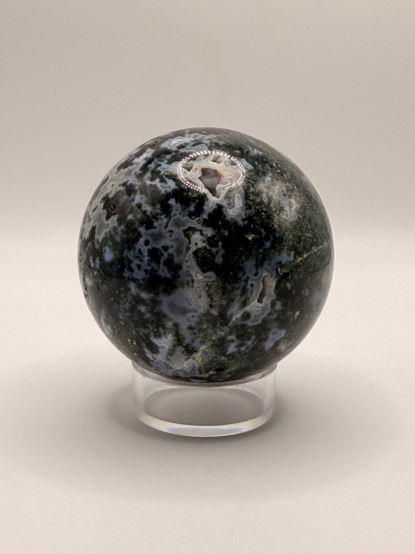 Moss Agate Sphere C